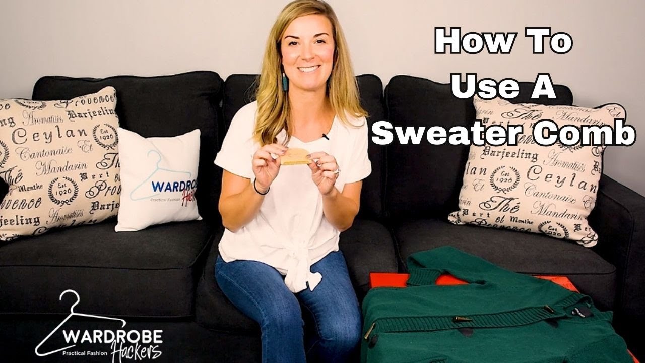 How To Use A Sweater Comb 