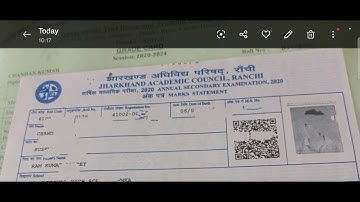 ranchi jharkhand marksheet details, certificate no, registration no, marksheet no,serial no