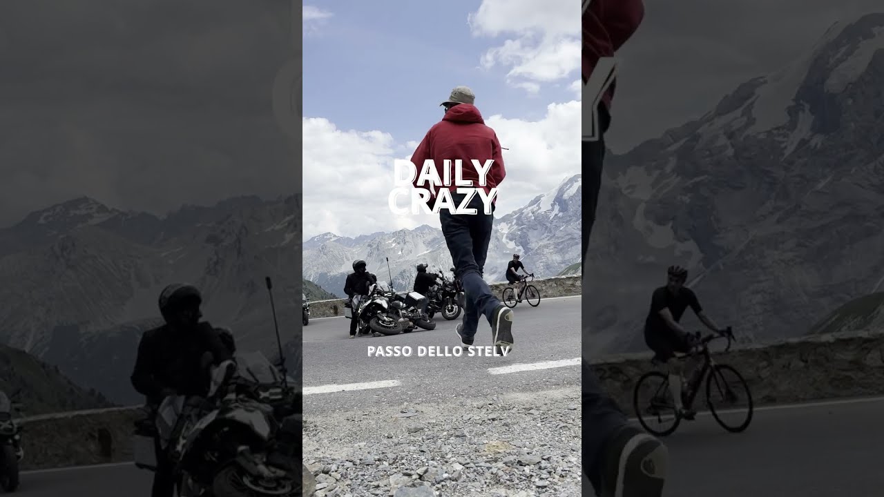 Daily Crazy - Passo dello Stelvio BMW GS Dropped