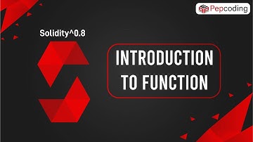 Introduction To Function | Blockchain | Solidity ^0.8 in Hindi