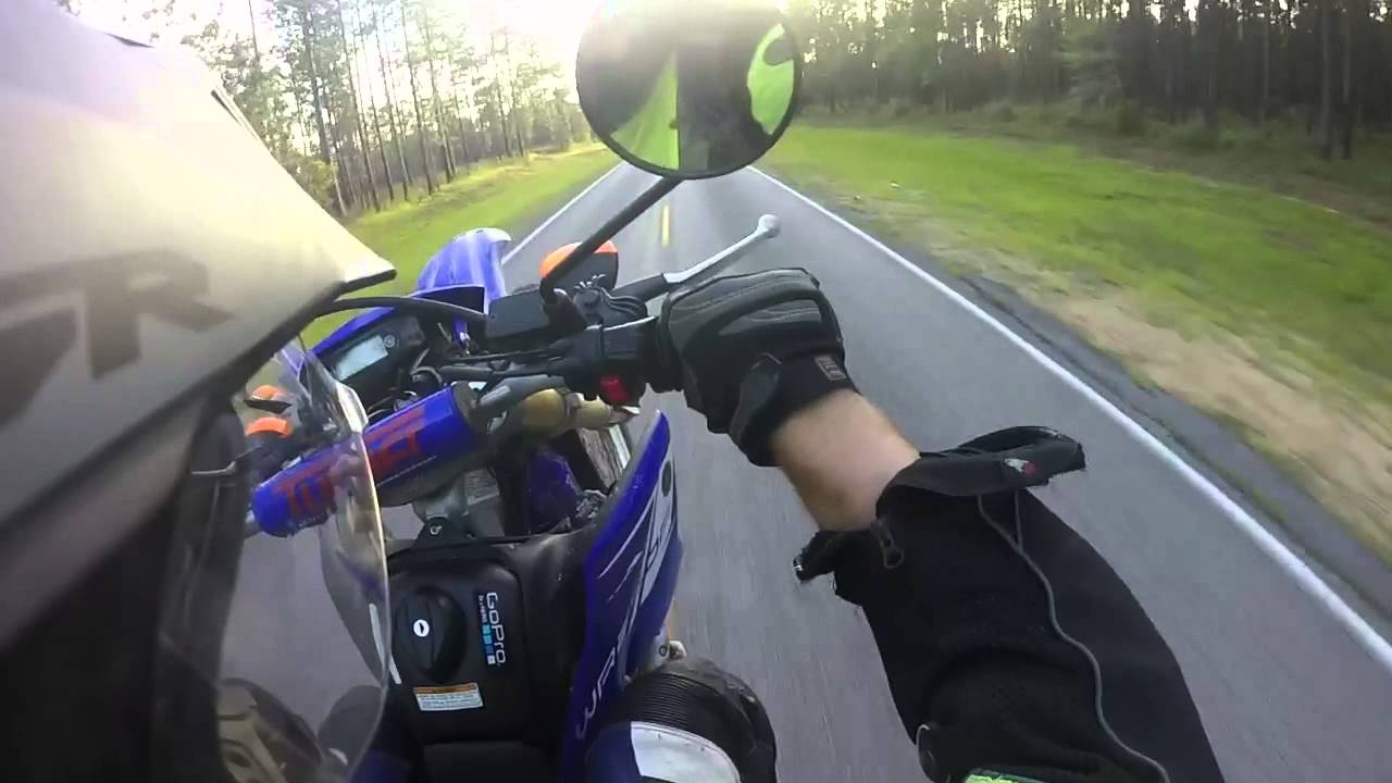WR250R 2nd to 3rd wheelie