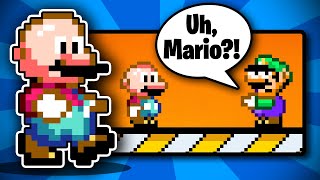 MARIO, but he's BALD?! - Hilarious Super Mario World Hack with CRAZY GIMMICKS!