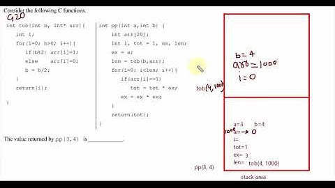 Programming: GATE 2014 Set-1 CS/IT PREVIOUS YEAR SOLUTION