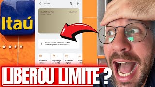 ITAÚ CREDIT CARD: Is it releasing credit limit? The problem with the application! (Don't waste yo...