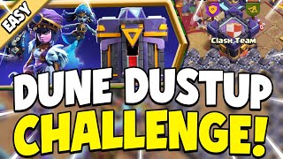 Easily 3 Star Dune Dustup Challenge! NO SKILL REQUIRED! (Clash of Clans)