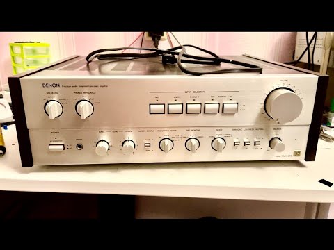 видео: Denon pma 970 Профилактика после профилактики! Часть 1