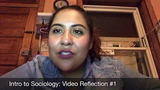 Intro to Sociology: Video Reflection #1