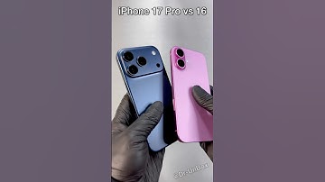 iPhone 17 Pro vs 16 Comparison 🔥 #shorts #trending #iphone #apple #video #viral #tech #ios #ios26