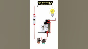 8 pin relay connection || #electrical