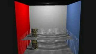 Under-water caustics animation demo