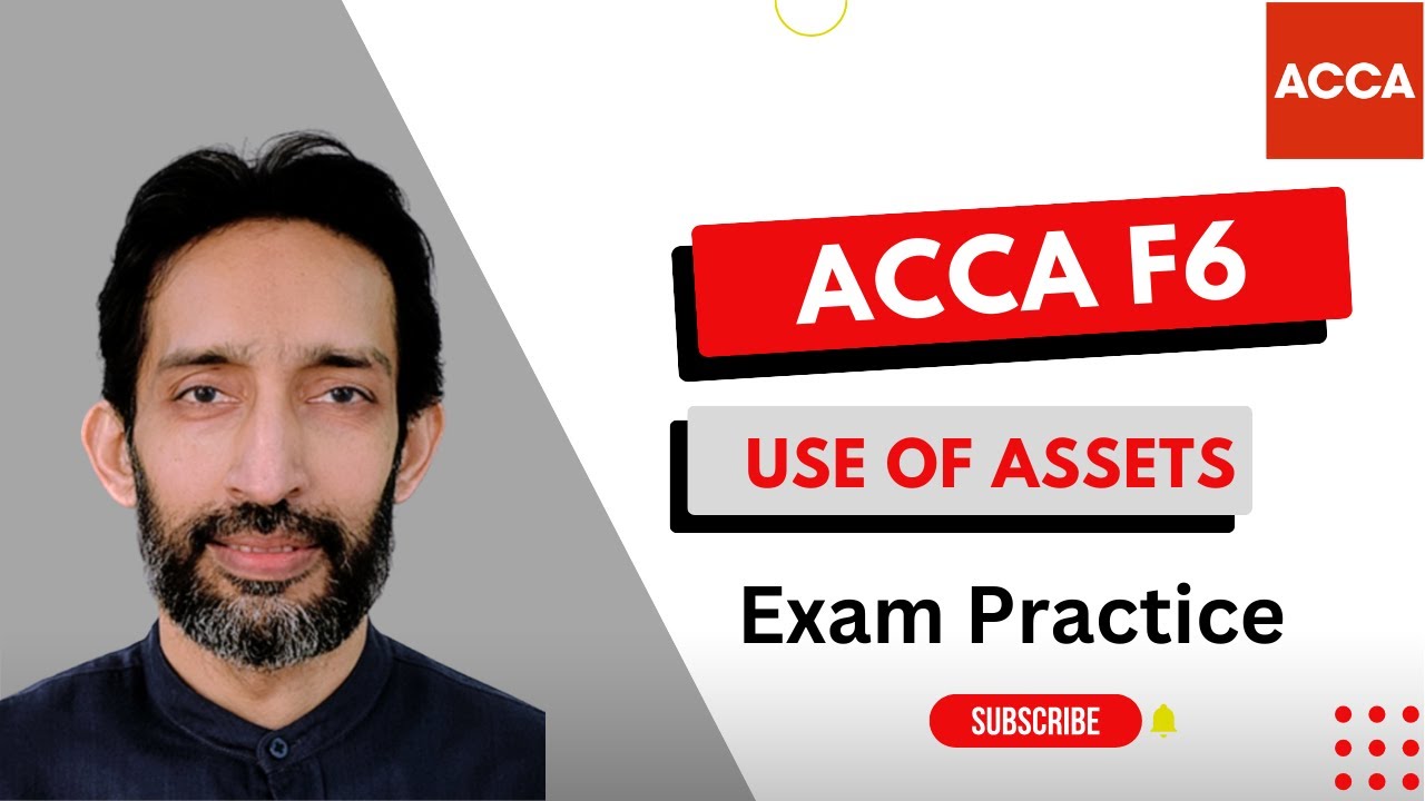 ACCA TX (F6) | Use of Assets (Other Than Vehicles, Fuel, Accommodation & Loans)