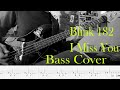Blink 182 - I Miss You Bass Cover + TAB on screen