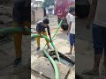 Cleaning Of Sewer By Septic Tank Machine Septic Tank Machine Dwara Sewer Ki Safae Viral Video 