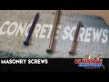 Concrete screws | Masonry screws