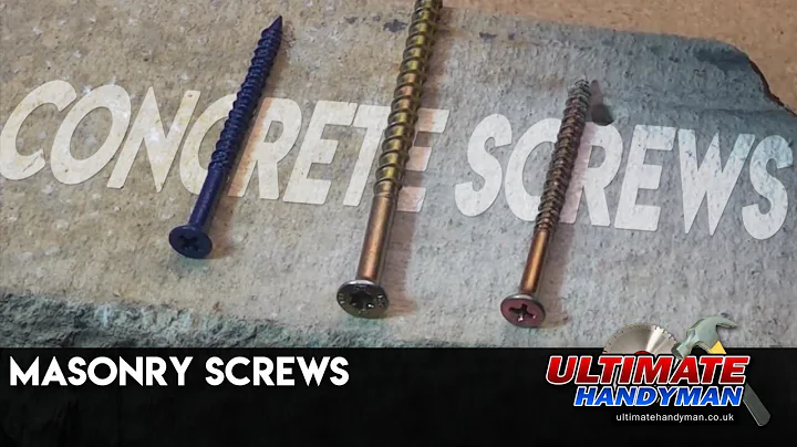 Concrete screws | Masonry screws
