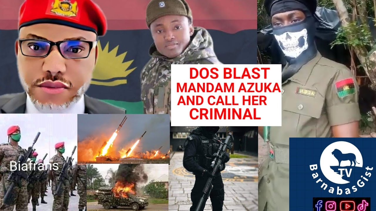 E DON RED! DOS EXPOSE MADAM AZUKA ON SIMON EKPA - YouTube