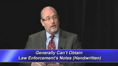 Joe Bodiford - Discovery Issues in Criminal Cases