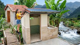 The Girl Tears Down Her Old Bamboo Bathroom and Building a Beautiful New One screenshot 1