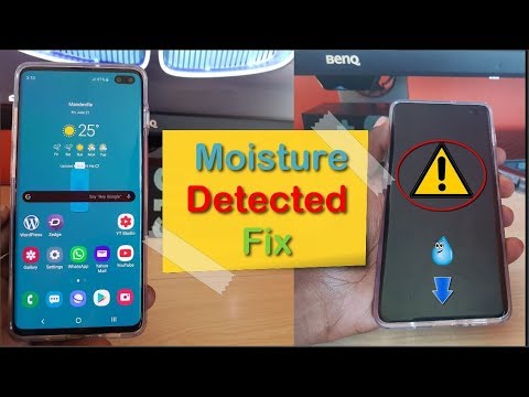 Galaxy S10 Moisture Detected Fix-8 Solutions