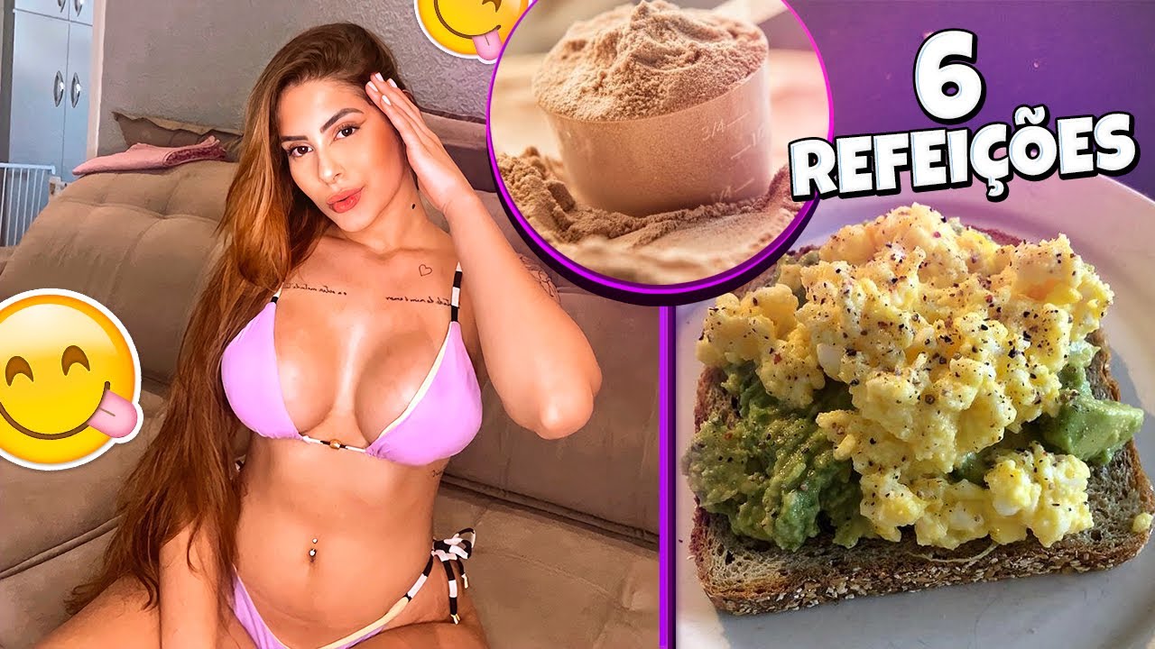 GRAVEI TUDO QUE COMI EM UM DIA +14KG