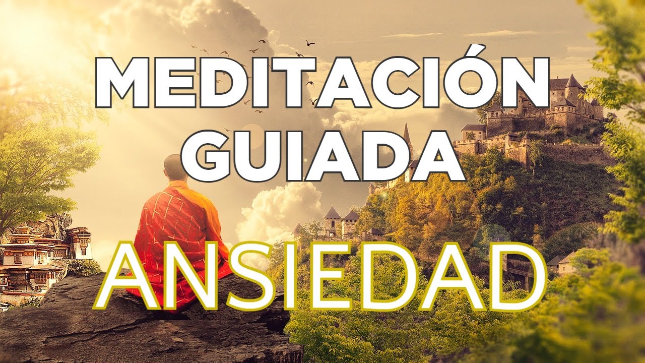 🧡ALIVIA Y CALMA LA ANSIEDAD //Meditación guiada para relajar tu mente🌛🌥 ...