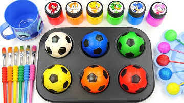 Satisfying Video | How to Make Glitter IceCream Tray by Mixing Rainbow SLIME by Painted Cutting ASMR