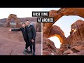 Our first time at Arches National Park! (Delicate Arch, Park Avenue, Double Arch, & MORE!)