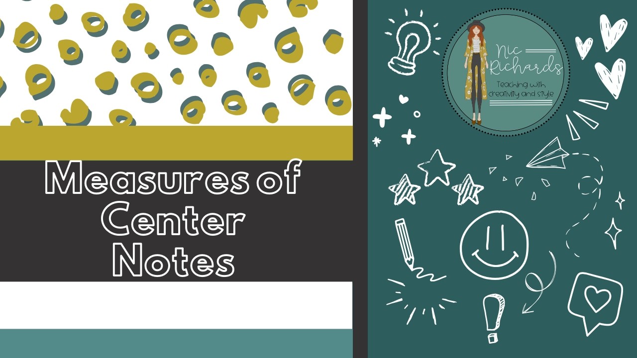 Measures of Center Doodle Notes