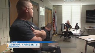 Whitehall police using "crime blitzes" to deter criminals