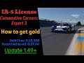 GT7 | How to get Gold on the IA-5 License (Update 1.55+)