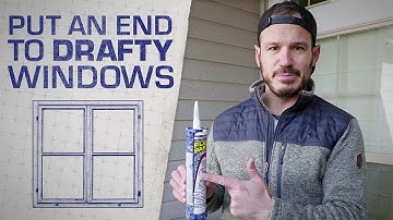 How to Fix Drafty Windows with Flex Paste: Mr. Build It Flex It Series Ep. 4