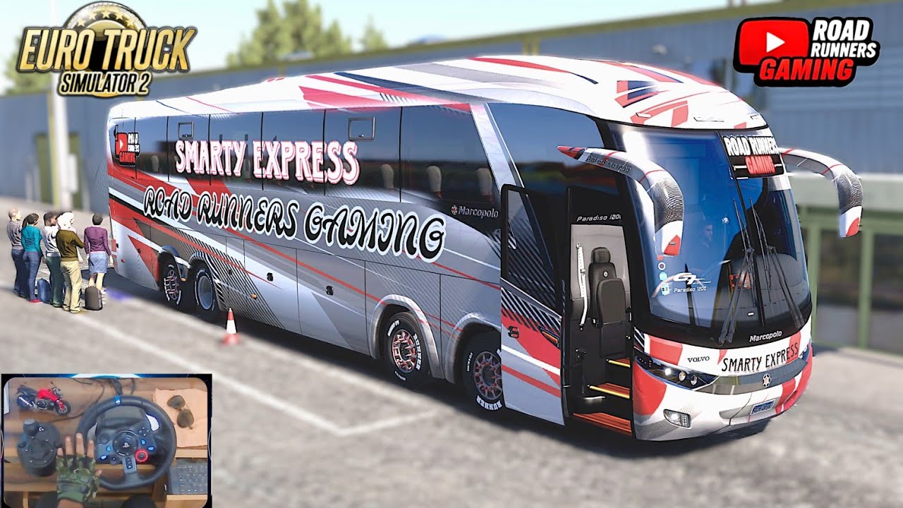 ETS2 1.51 Bus | New Look G7 Volvo Marcopolo 8x2 Bus Mod | Euro Truck Simulator 2 | ProMods 2.71