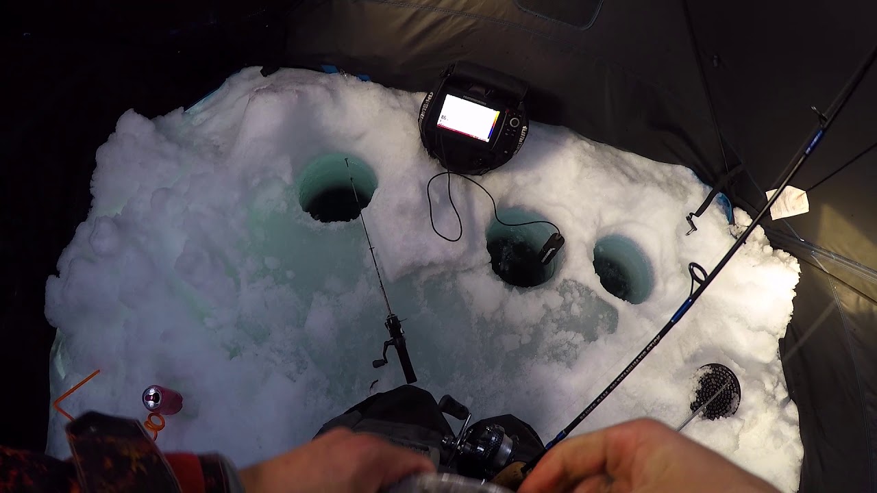 Ice fishing Lost Creek Reservoir Utah YouTube