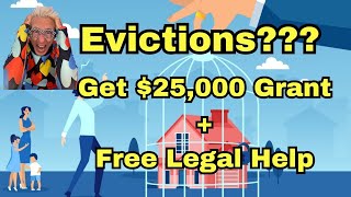 Get $25,000 Grant and Free Legal Help If You Get An Eviction Notice