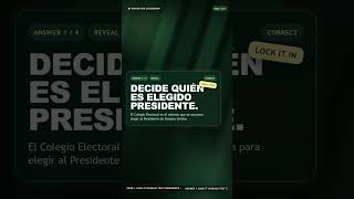 Quiz de Ciudadanía de EE. UU.: 4 preguntas reales del civics test #Shorts