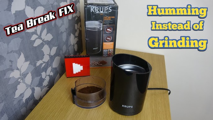 Krups F2034251 Electric Spice and Coffee Grinder With Stainless