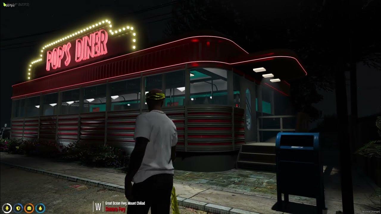 Pops diner player owned business fivem qbcore youtube