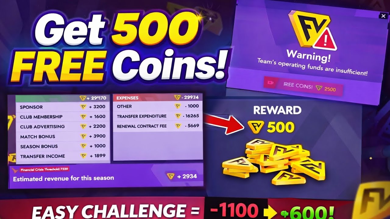 “I Tried an ‘Easy’ Challenge for 500 Coins… It worked !!! "