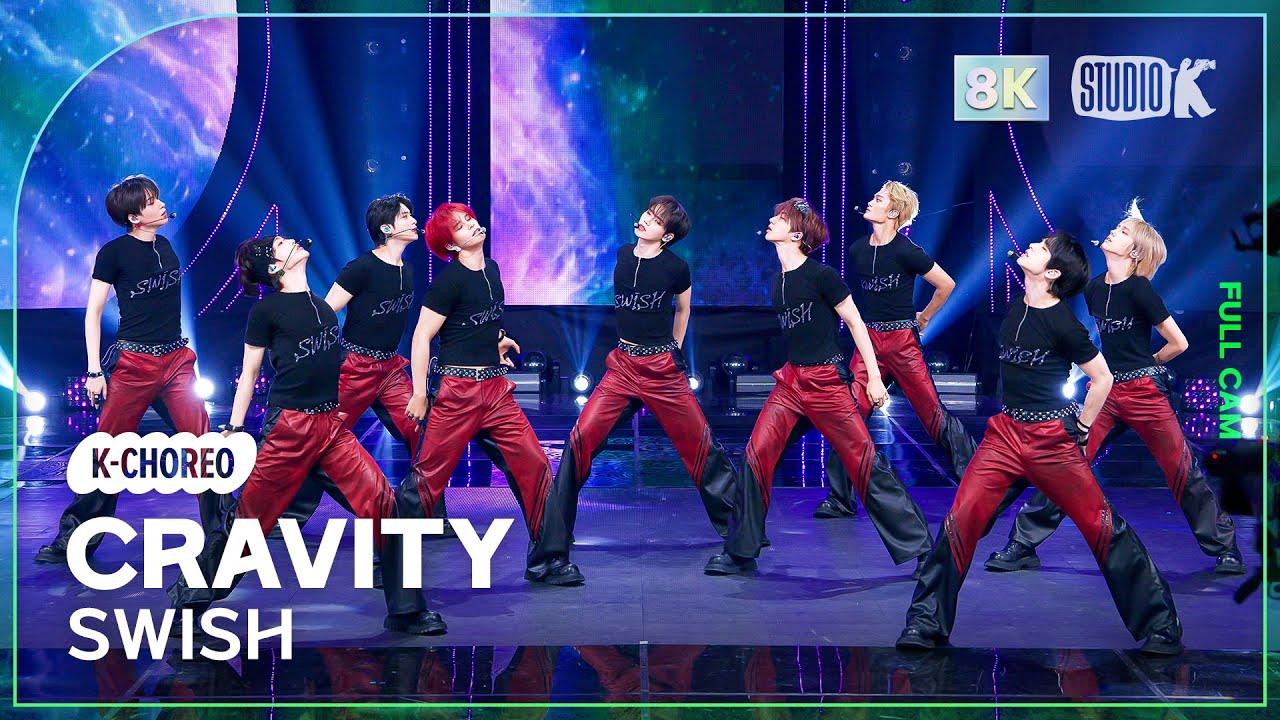 [K-Choreo 8K] 크래비티 직캠 'SWISH' (CRAVITY Choreography) @MusicBank 250718