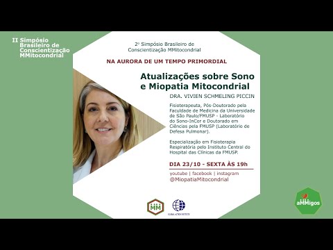II SBCMM - Atualizações sobre o Sono e Miopatia Mitocondrial.