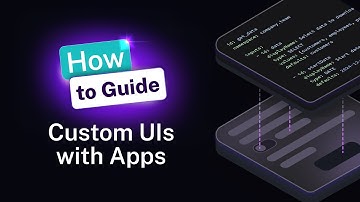 Build your own Custom UIs for Flows with Apps in Kestra | How-to Guide