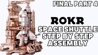 ROKR Space Shuttle Step-by-Step Assembly Guide: Final Part 4