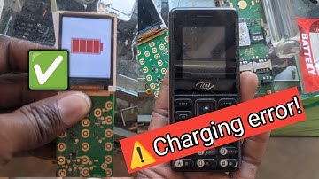 Itel 2160 And All Keypad Mobiles Charging Error Problem