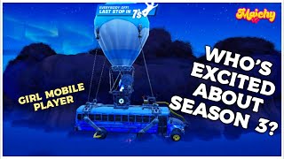 🔴  Season 3 Is Here Tomorrow! 🥳 Fortnite Zero Build