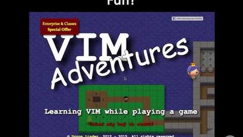 VIM Adventures