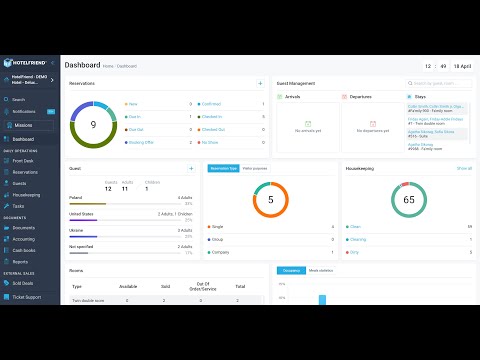 Product Updates 3.65. HotelFriend Hotel Software (PMS) newest features and enhancements