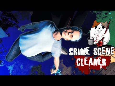 Crime Scene Cleaner Full Demo Playthrough Part 2/2 | Horror and Treasure in the Basement!