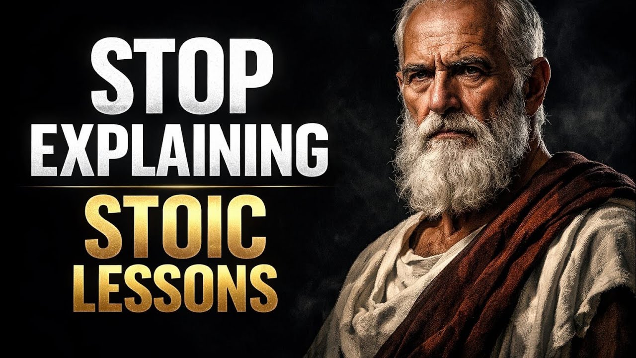 STOP Explaining Your Life – 10 Stoic Lessons That Change Everything ...