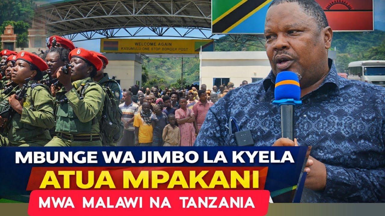 ХХ. Депутат парламента БАРАКА МВАМЕНГО ПОСЕТИЛ ГРАНИЦУ МАЛАВИ И ТАНЗАНИИ