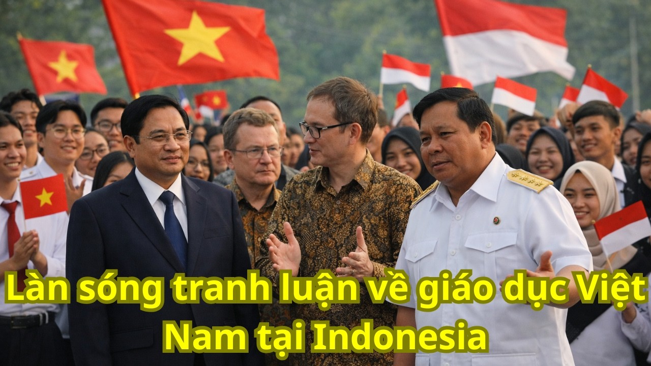 Làn sóng tranh luận về giáo dục Việt Nam tại Indonesia
